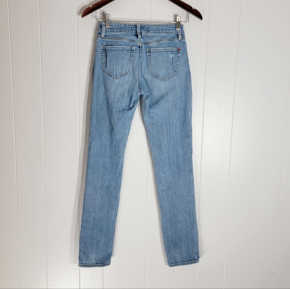 Bullhead Denim Low Rise Distressed Skinny Jeans Size 1 - Picture 6 of 7